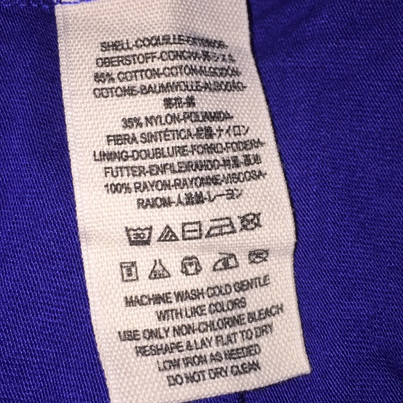 Free People Cobalt Blue Shake It Up Lace Dress SP - Picture 8 of 8